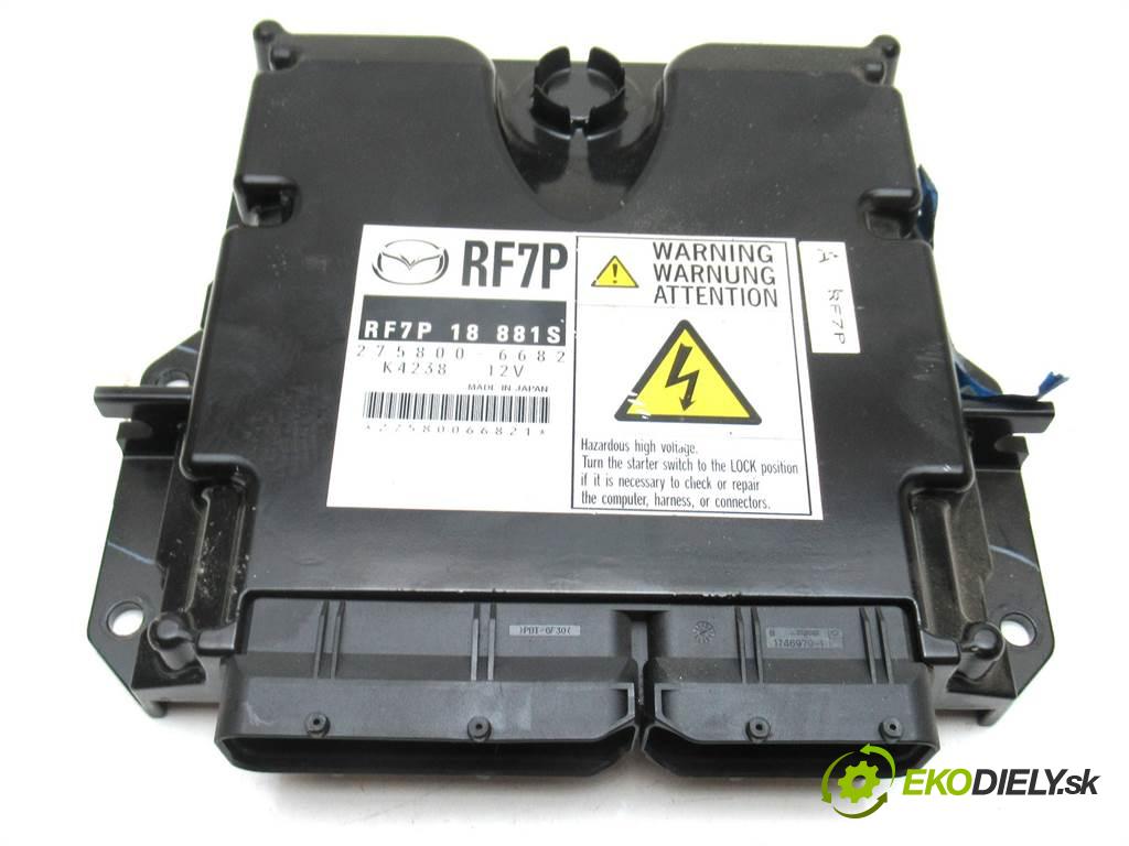 Mazda 5 Premacy II  2006 105 kW 2.0CITD 143KM 05-08 2000 riadiaca jednotka Motor RF7P18881S 275800-6682 (Riadiace jednotky)