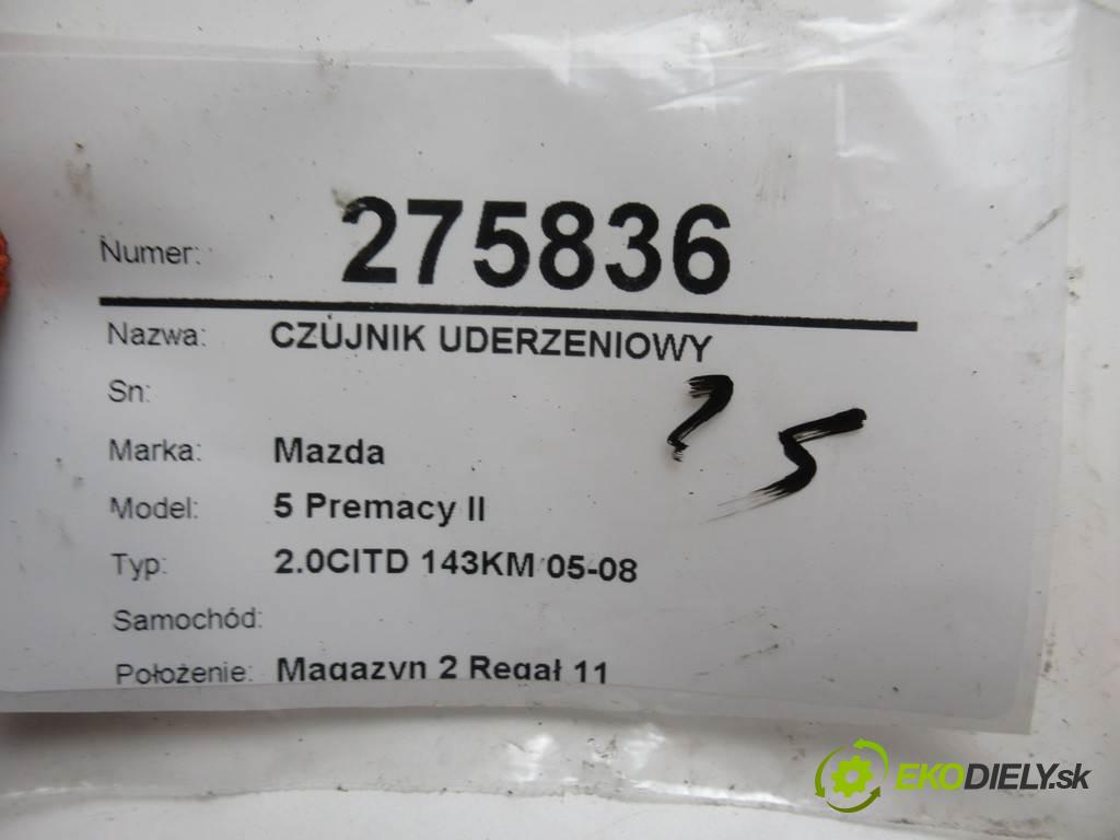 Mazda 5 Premacy II    2.0CITD 143KM 05-08  snímač nárazu C236-57KC0 (Snímače nárazu)