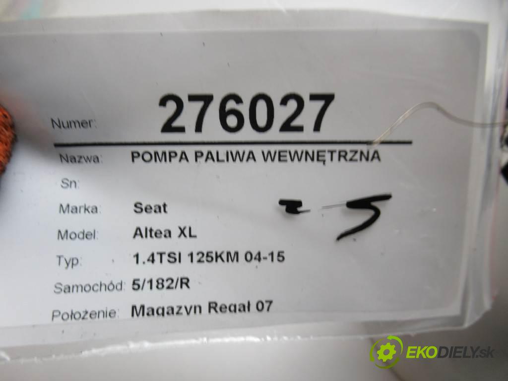 Seat Altea XL  2014 92 kW 1.4TSI 125KM 04-15 1400 Pumpa paliva vnútorná 1K0919051DB (Palivové pumpy, čerpadlá, plaváky)