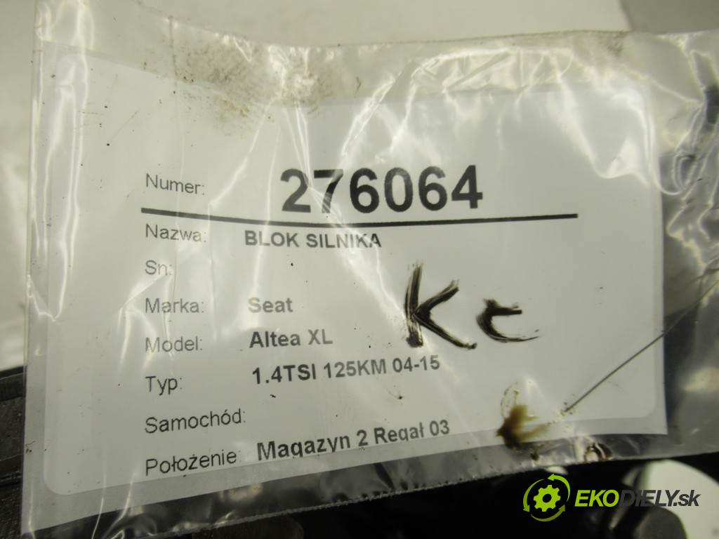 Seat Altea XL    1.4TSI 125KM 04-15  Blok Motor 03C021 CAXC (Blok motora)