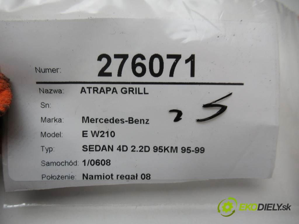 Mercedes-Benz E W210  1997 70 kW SEDAN 4D 2.2D 95KM 95-99 2200 Mriežka maska 2108880023 (Mriežky, masky)
