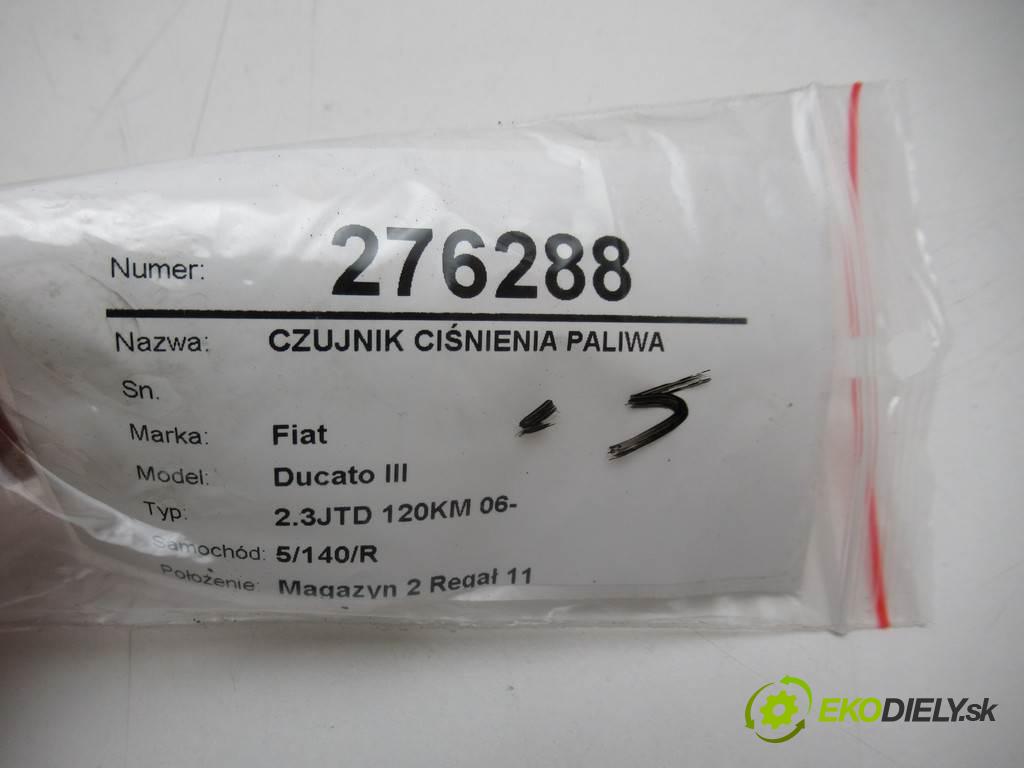 Fiat Ducato III  2008  2.3JTD 120KM 06- 2300 Snímač tlaku paliva 0281002903 55207677 (Snímače)