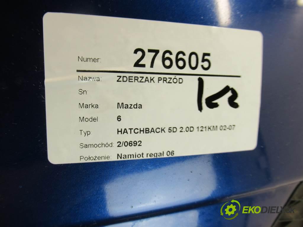 Mazda 6  2003 89kw HATCHBACK 5D 2.0D 121KM 02-07 2000 Nárazník predný  (Ostatné)