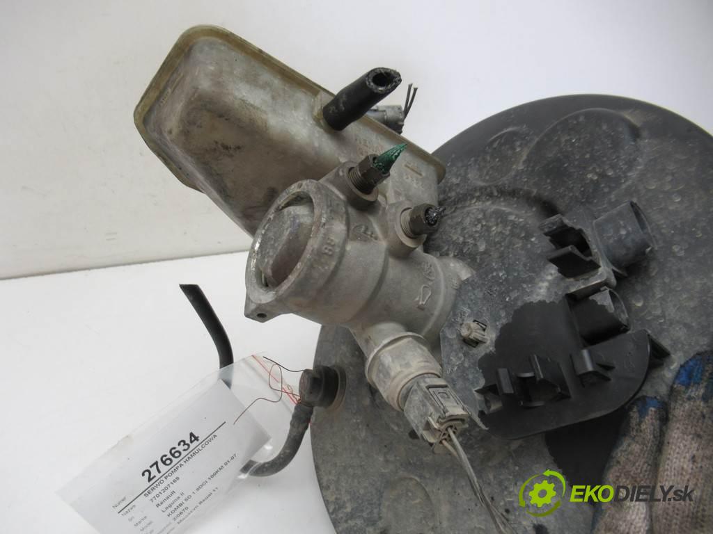 Renault Laguna II  2002 74 kW KOMBI 5D 1.9DCI 100KM 01-07 1900 Posilovač Pumpa brzdová 7701207169 (Posilňovače bŕzd)