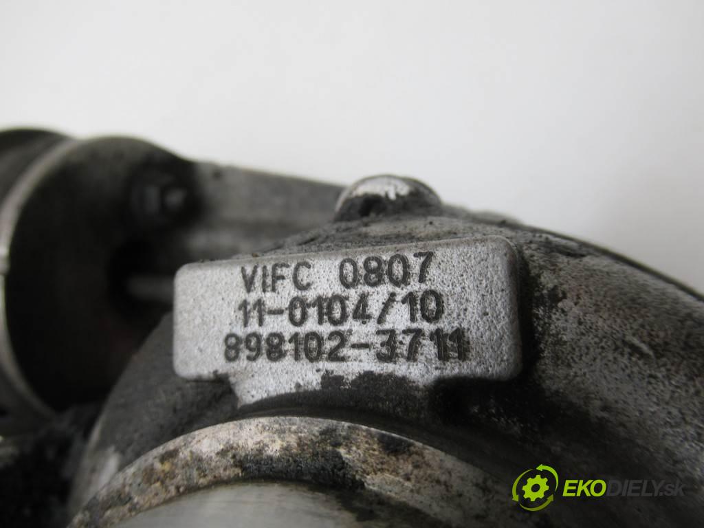 Opel Astra H  2008 81 kW HATCHBACK 3D 1.7CDTI 125KM 04-14 1700 Turbodúchadlo,turbo 898102-3711 (Turbodúchadlá (kompletné))
