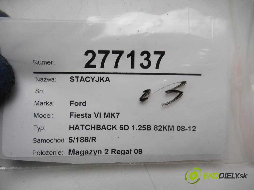 Ford Fiesta VI MK7  2010 60 kW HATCHBACK 5D 1.25B 82KM 08-12 1200 spinačka 9V213F880EB (Spínacie skrinky a kľúče)