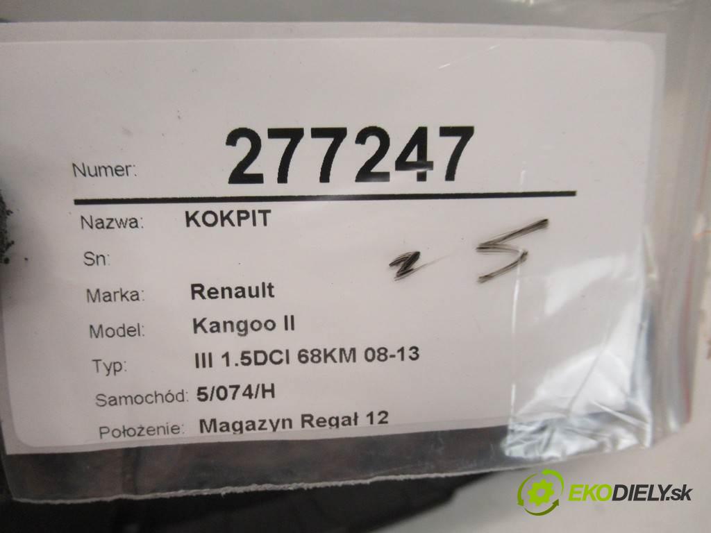 Renault Kangoo II  2008 50 kW III 1.5DCI 68KM 08-13 1500 palubní doska  (Palubní desky)