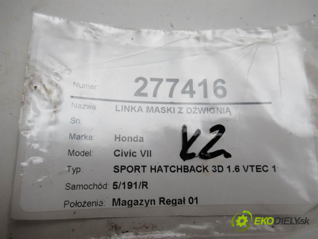 Honda Civic VII kvalita A 1.6 VTEC 81kW (110km) D16V1 2000-2006