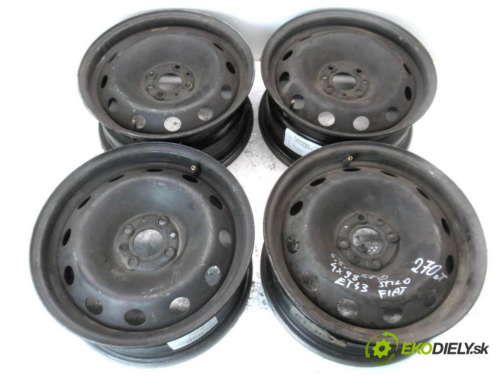 Fiat Stilo    15 6,5J 4X98 ET43  disky plechové - 15  (Plechové)