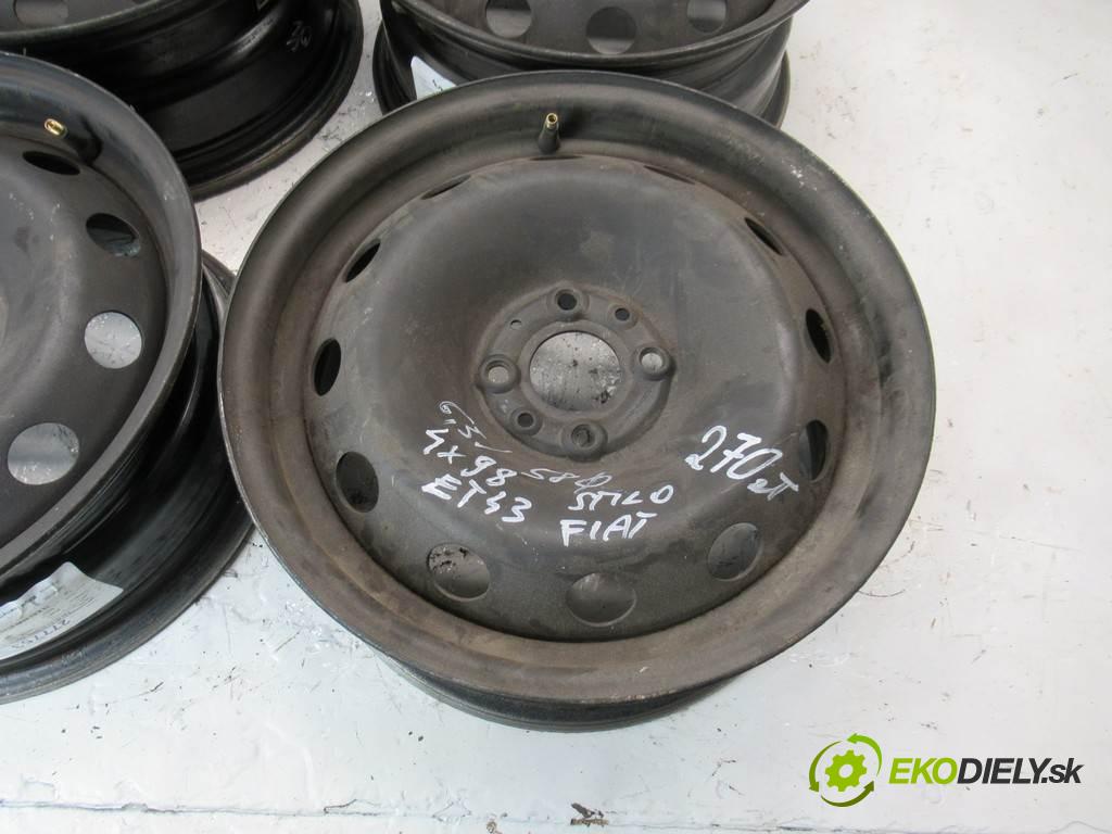 Fiat Stilo    15 6,5J 4X98 ET43  disky plechové - 15  (Plechové)