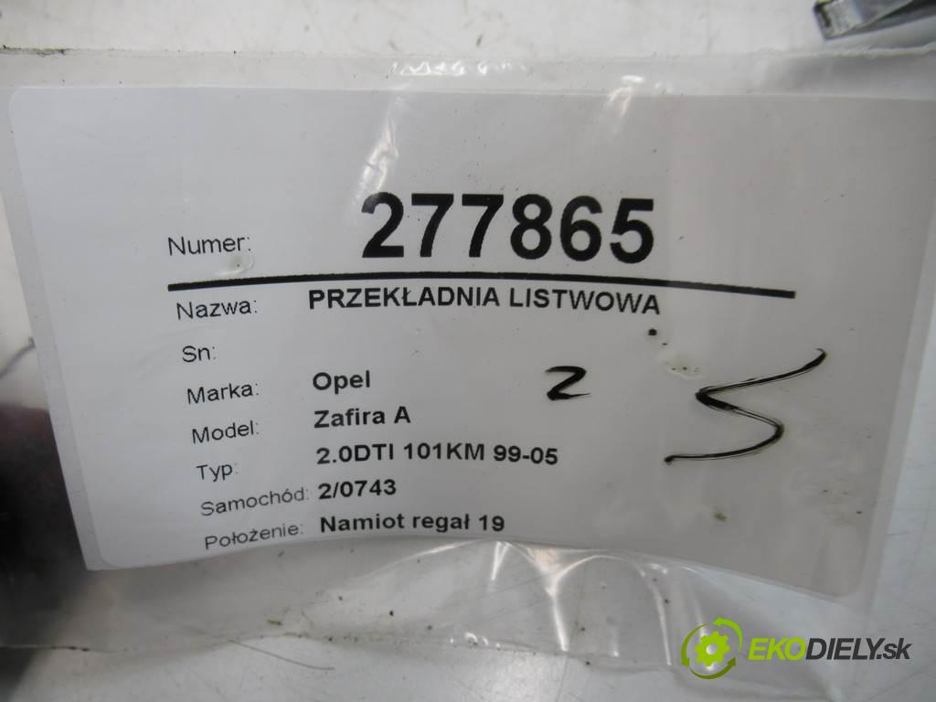 Opel Zafira A  2003 74 kW 2.0DTI 101KM 99-05 2000 řízení - 0250080025001 (Řízení)
