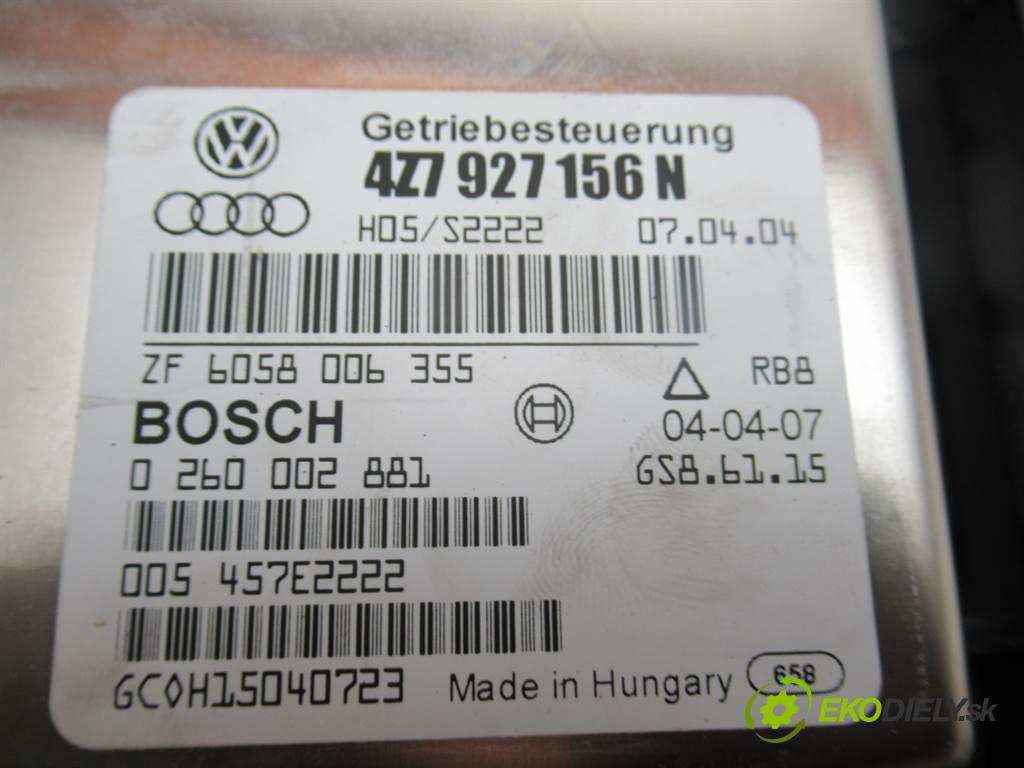 Audi A6 C5 Allroad    2.5TDI 180KM 99-05  Riadiaca jednotka prevodovky - 4Z7927156N (Riadiace jednotky prevodovky)