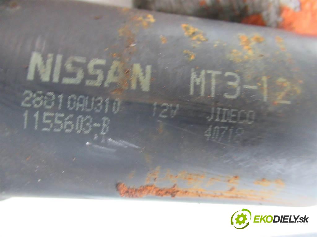 Nissan Primera P12  2004 88 kW HATCHBACK 5D 1.9DCI 120KM 02-07 1900 Mechanizmus stieračov predný 28810AU310 (Motorčeky stieračov predné)