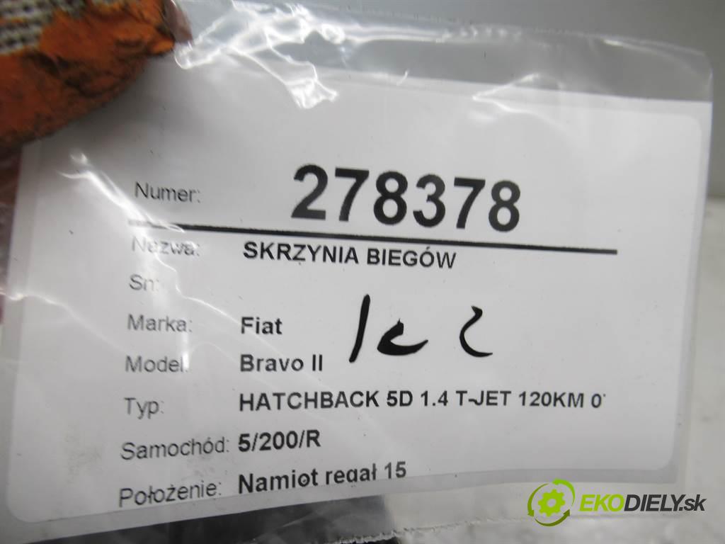 Fiat Bravo II  2008 88 kW HATCHBACK 5D 1.4 T-JET 120KM 07-14 1400 převodovka -  (Převodovky)