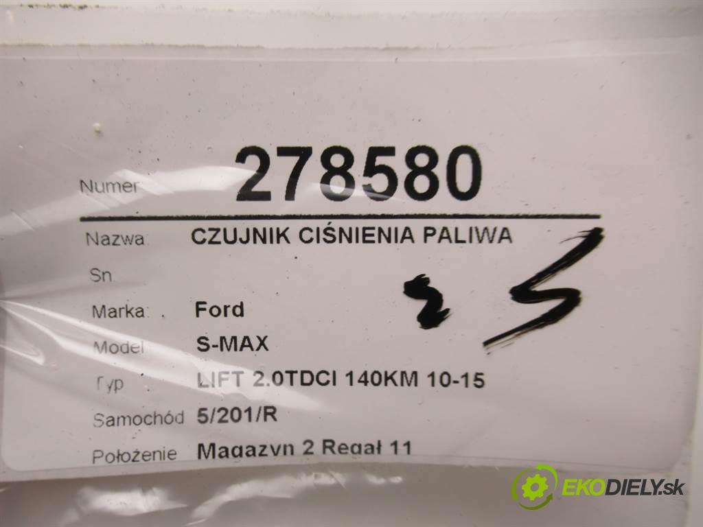 Ford S-MAX  2011 103 kW LIFT 2.0TDCI 140KM 10-15 2000 Snímač tlaku paliva 9663305480 (Snímače)
