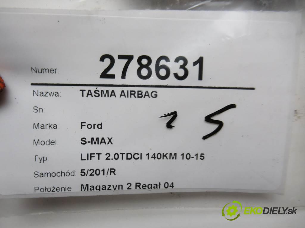 Ford S-MAX  2011 103 kW LIFT 2.0TDCI 140KM 10-15 2000 Krúžok, slimák airbag AND761002C (Airbagy)