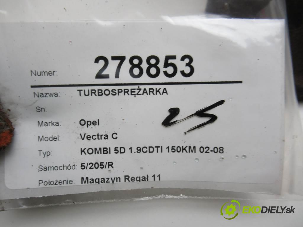Opel Vectra C  2005 110 kW KOMBI 5D 1.9CDTI 150KM 02-08 1900 turbo Z19DTH  (Turbodúchadla (kompletní))