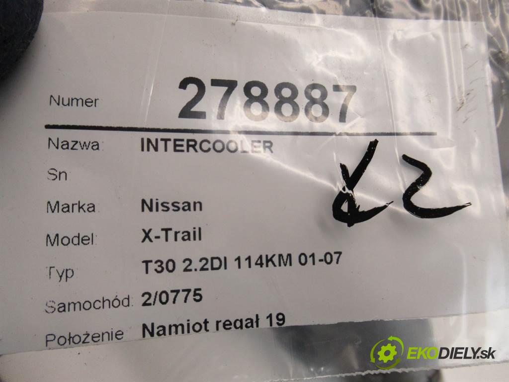 Nissan X-Trail  2002 84kw T30 2.2DI 114KM 01-07 2200 intercooler  (Intercoolery (chladiče nasávaného vzduchu))