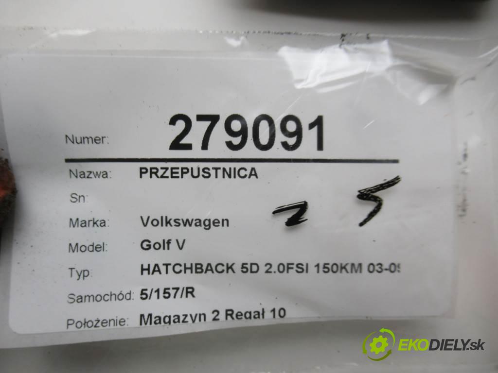 Volkswagen Golf V  2004 110 kW HATCHBACK 5D 2.0FSI 150KM 03-09 2000 Škrtiaca klapka 06F133062 (Škrtiace klapky)