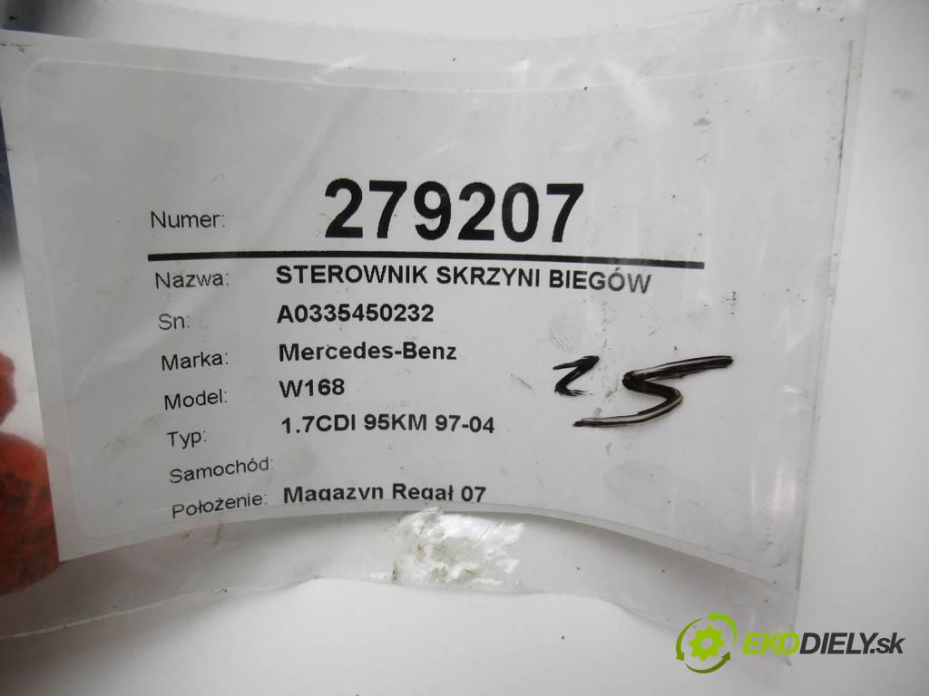 Mercedes-Benz W168    1.7CDI 95KM 97-04  řídící jednotka převodovky - A0335450232 (Řídící jednotky převodovky)