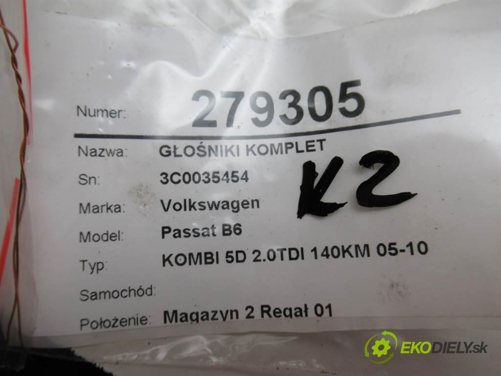 Volkswagen Passat B6    KOMBI 5D 2.0TDI 140KM 05-10  reproduktory - 3C0035454