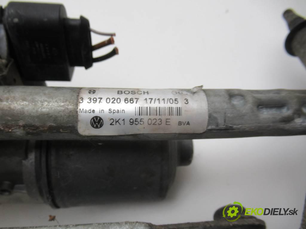 Volkswagen Touran  2006 77kw 1.9TDI 105KM 03-15 1869 Mechanizmus stieračov predný 2K1955023E (Motorčeky stieračov predné)