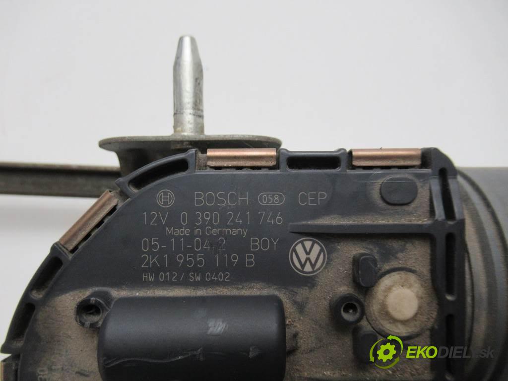 Volkswagen Touran  2006 77kw 1.9TDI 105KM 03-15 1869 Mechanizmus stieračov predný 2K1955023E (Motorčeky stieračov predné)