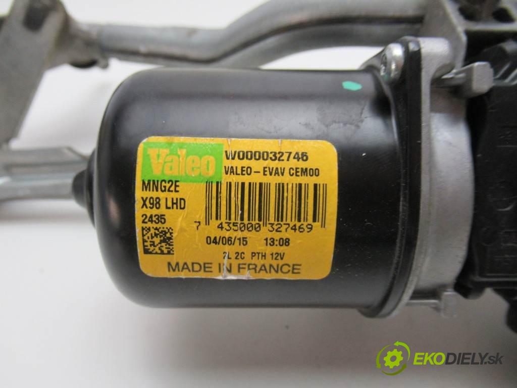 Renault Clio IV  2015 66 kW KOMBI 5D 1.5DCI 90KM 12-19 1500 Mechanizmus stieračov predný 288004542R (Motorčeky stieračov predné)