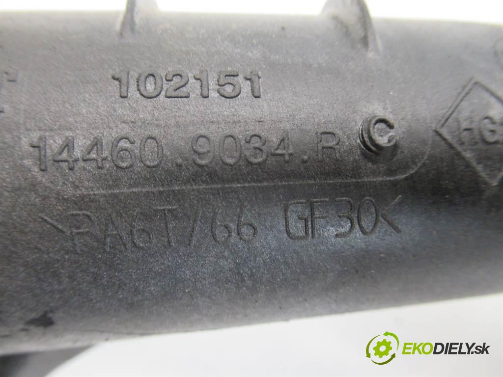 Renault Clio IV  2015 66 kW KOMBI 5D 1.5DCI 90KM 12-19 1500 Rúra hadice turba 144609034R (Hadice intercoolera)