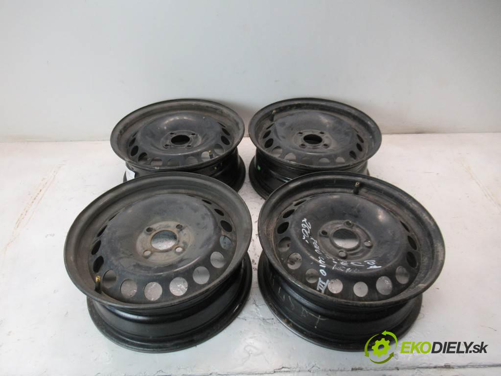 Renault Clio III    15 6J 4X100 ET40  disky plechové - 15  (Plechové)