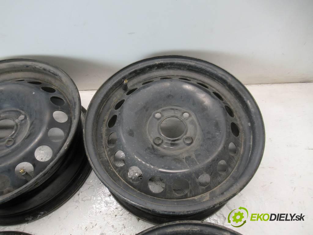 Renault Clio III    15 6J 4X100 ET40  disky plechové - 15  (Plechové)