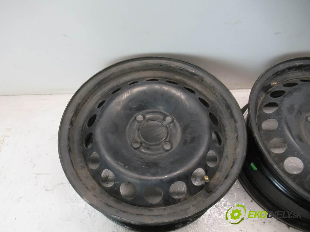 Renault Clio III    15 6J 4X100 ET40  disky plechové - 15  (Plechové)