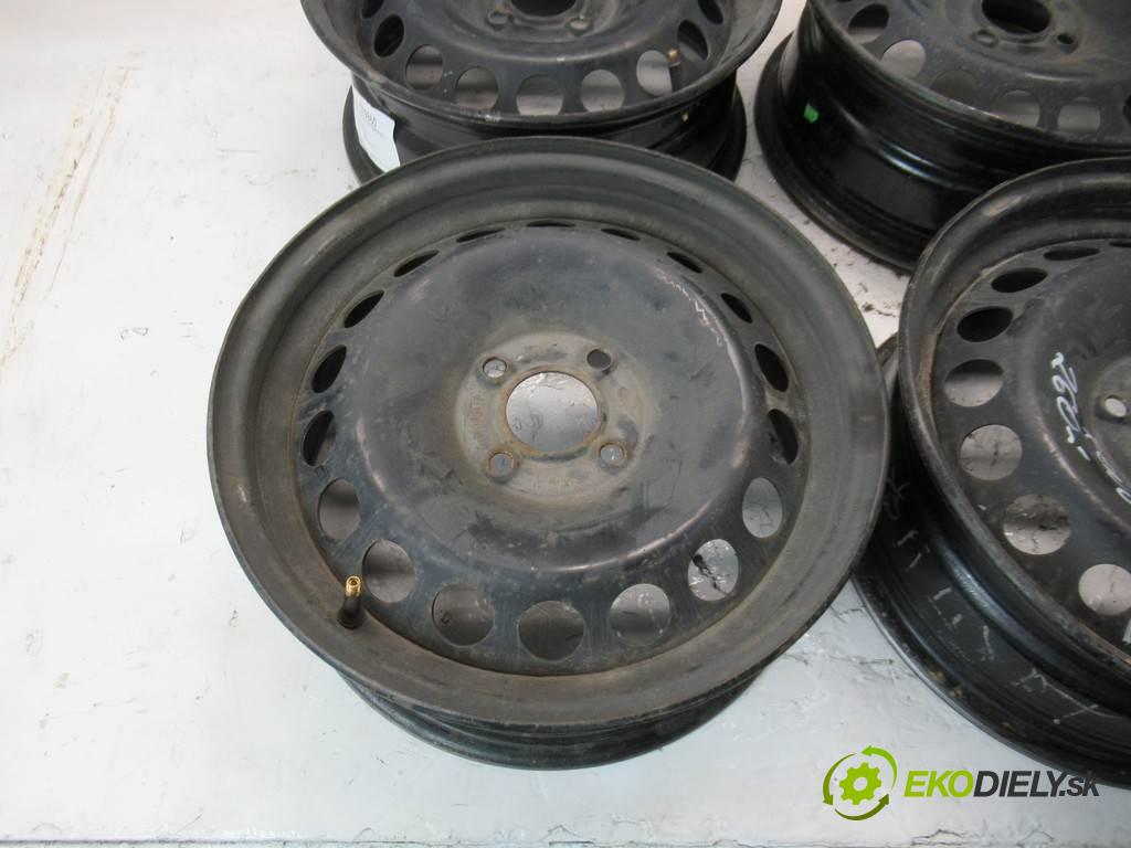 Renault Clio III    15 6J 4X100 ET40  disky plechové - 15  (Plechové)