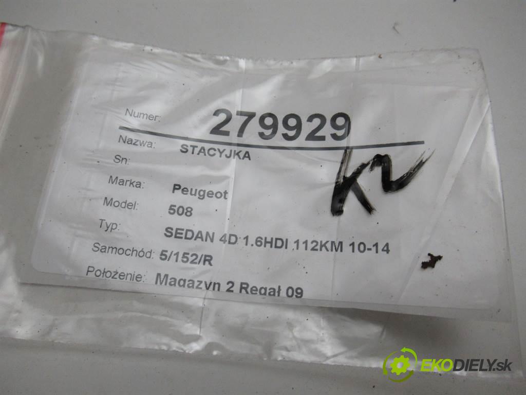 Peugeot 508  2011  SEDAN 4D 1.6HDI 112KM 10-14 1560 spinačka 9663123380 (Spínacie skrinky a kľúče)