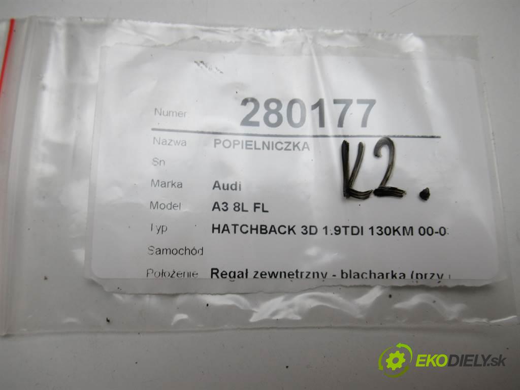 Audi A3 8L FL    HATCHBACK 3D 1.9TDI 130KM 00-03  Popolník 8L0857951C