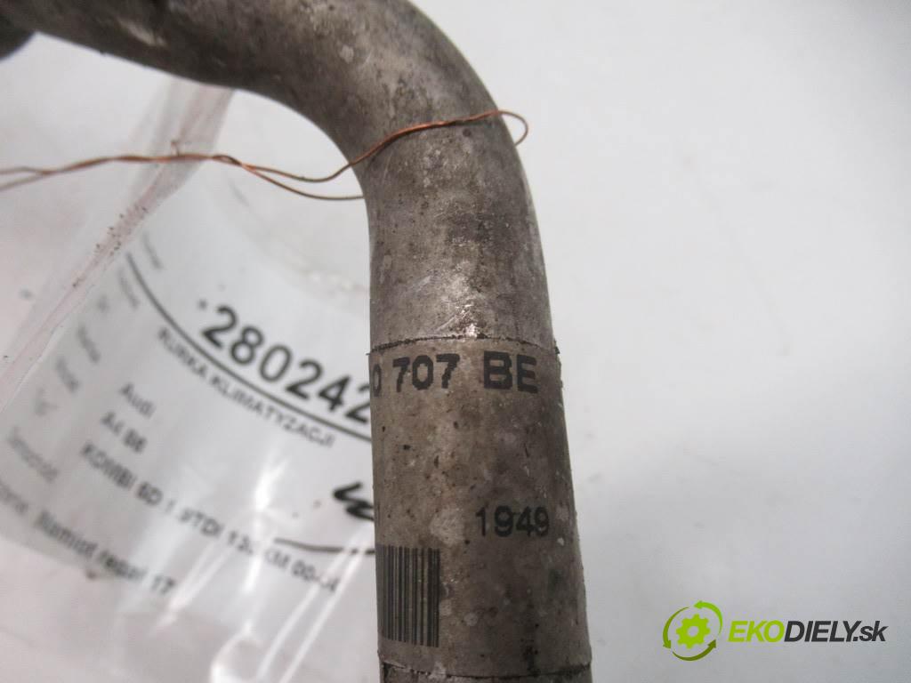 Audi A4 B6    KOMBI 5D 1.9TDI 130KM 00-04  rúrka klimatizace 8E0260707BE (Rozvody klimatizace)