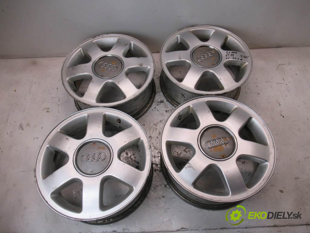 Audi     15 6J 5X100 ET38  disky hliníkové - 15  (Hliníkové)