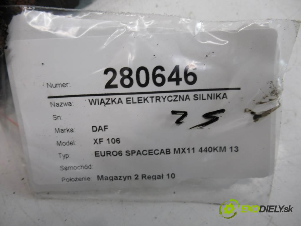 DAF XF 106    EURO6 SPACECAB MX11 440KM 13-  Káblovačka elektrická Motor 1920261 (Sústavy elektrických káblov)