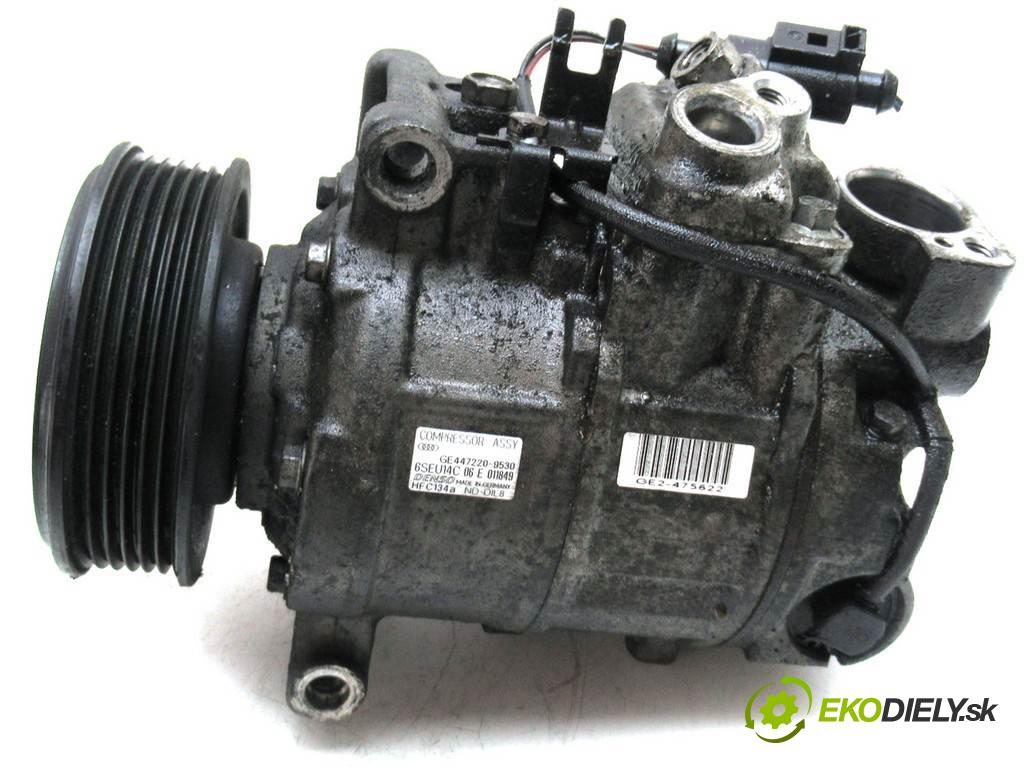 Audi A4 B6  2003 96 kW SEDAN 4D 1.9TDI 130KM 00-04 1900 kompresor klimatizace GE447220-9530 (Kompresory)