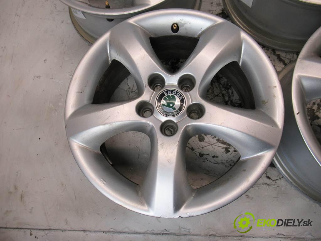 Skoda     15 6J 5X100 ET43  disky hliníkové - 15  (Hliníkové)