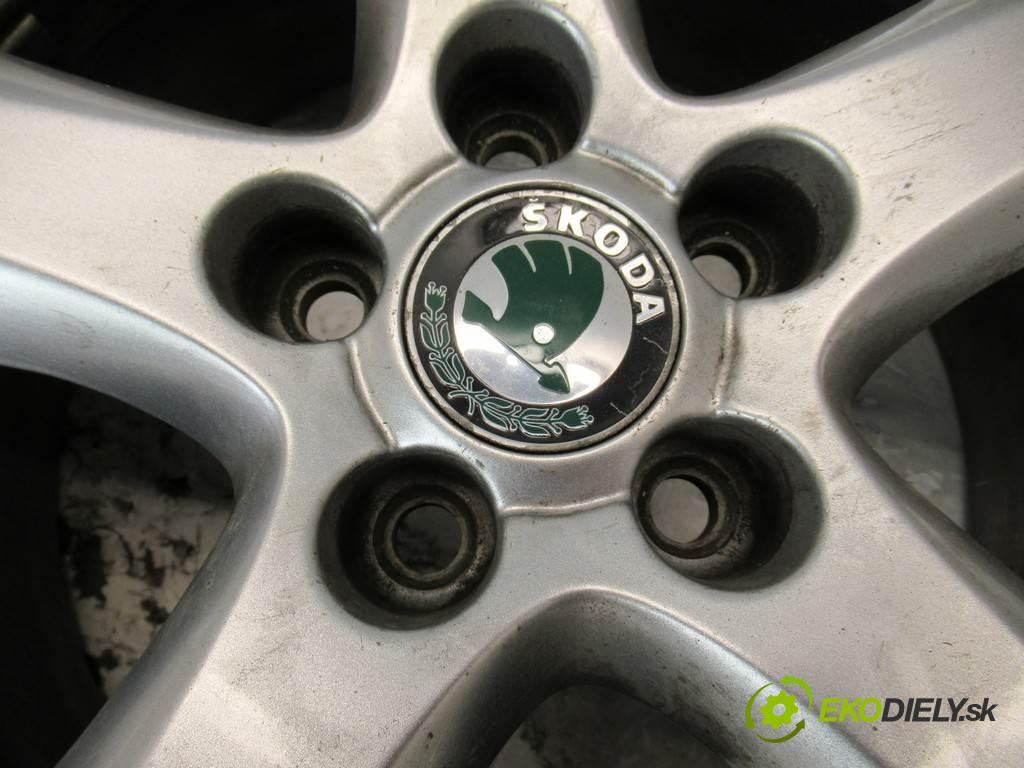 Skoda     15 6J 5X100 ET43  disky hliníkové - 15  (Hliníkové)