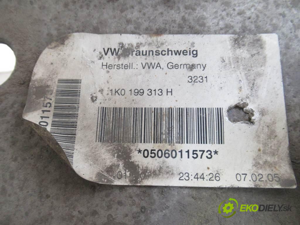 Volkswagen Touran  2005 77 kW 1.9TDI 105KM 03-15 1900 výztuha pod motor 1K0199313H (Výztuhy přední)