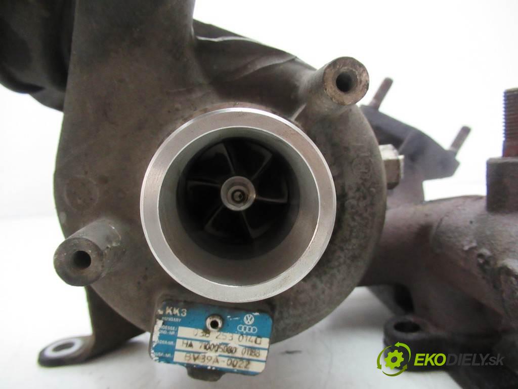 Volkswagen Touran  2005 77 kW 1.9TDI 105KM 03-15 1900 turbo 038253014G (Turbodúchadla (kompletní))