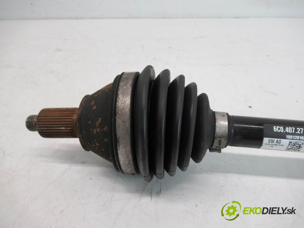 Skoda Fabia III  2018 55 kW LIFT KOMBI 5D 1.0B 60KM 14- 1000 Poloos ľavá strana 6C0407271H (Poloosy)