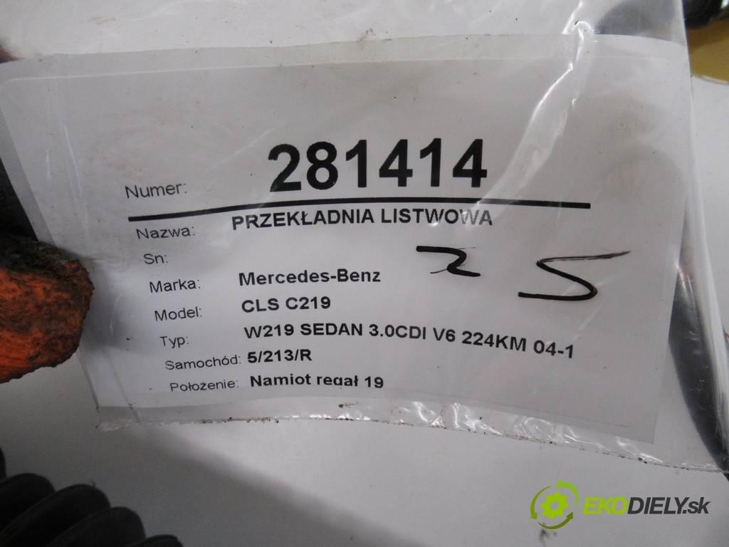 Mercedes-Benz CLS C219  2006 224KM W219 SEDAN 3.0CDI V6 224KM 04-10 3000 riadenie - R21111011001 (Riadenia)