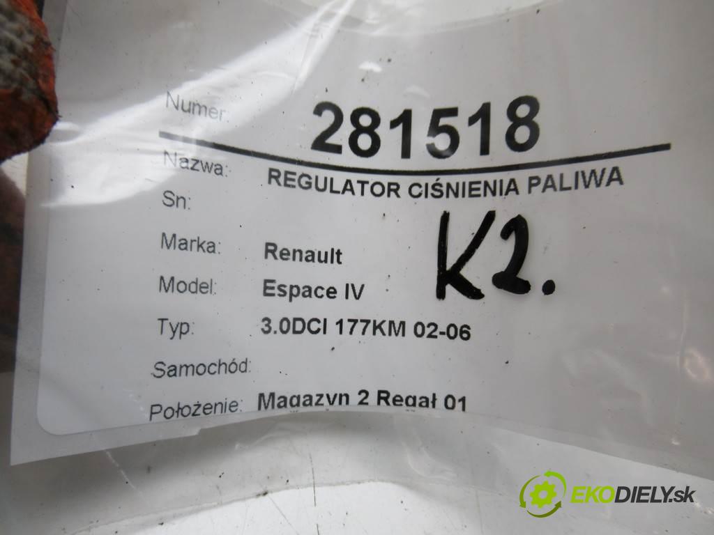 Renault Espace IV    3.0DCI 177KM 02-06  Regulátor tlaku paliva  (Ostatné)