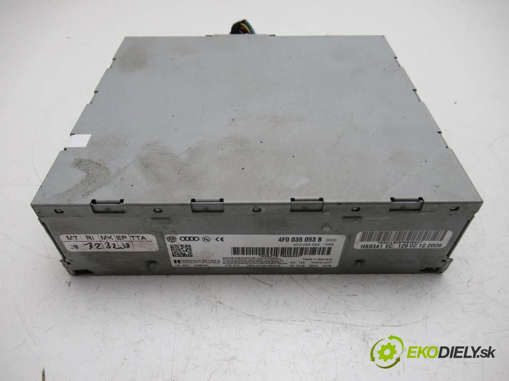 Audi A4 B8    KOMBI 5D 2.0TDI 143KM 08-15  tuner rádio 4F0035053B