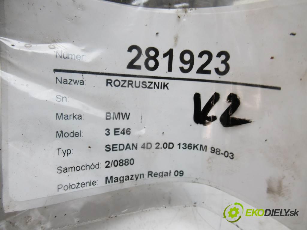 BMW 3 E46  2000  SEDAN 4D 2.0D 136KM 98-03 2000 startér S4031 (Startéry)