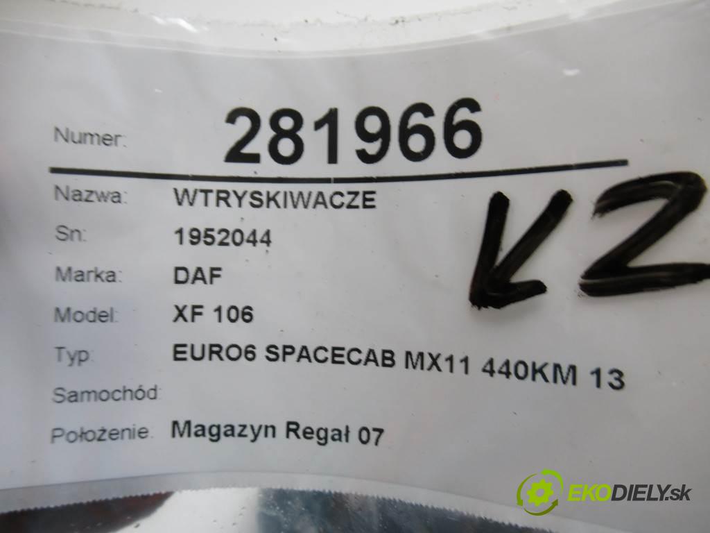 DAF XF 106    EURO6 SPACECAB MX11 440KM 13-  Vstrekovacie ventily 1952044 1972590 (Vstrekovacie ventily)