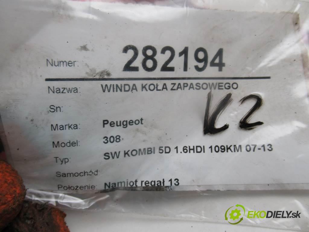 Peugeot 308    SW KOMBI 5D 1.6HDI 109KM 07-13  - kola ozubeného 96481316YR